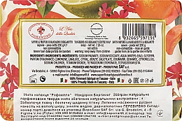 Weichmachende und tonisierende Seife Mandarine und Bergamotte - Saponificio Artigianale Fiorentino — Bild N2