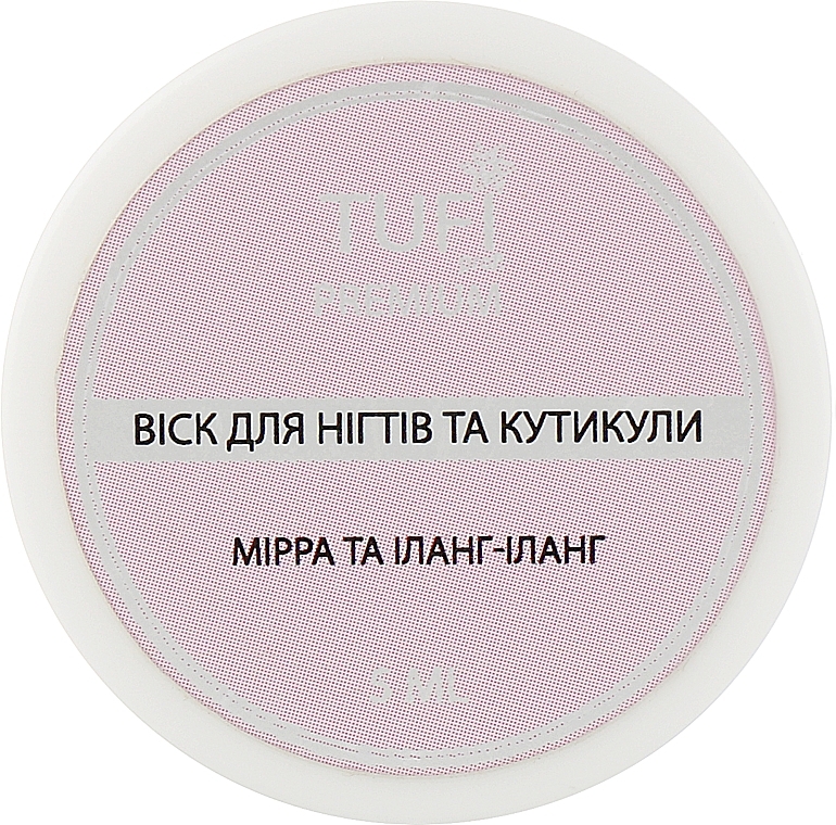 Wachs für Nägel und Nagelhaut Myrrhe und Ylang Ylang - Tufi Profi Premium — Bild N1