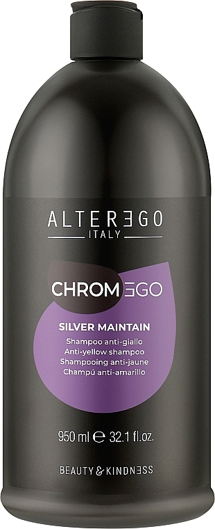 Shampoo für helles und graues Haar - Alter Ego ChromEgo Silver Maintain Shampoo — Bild N2