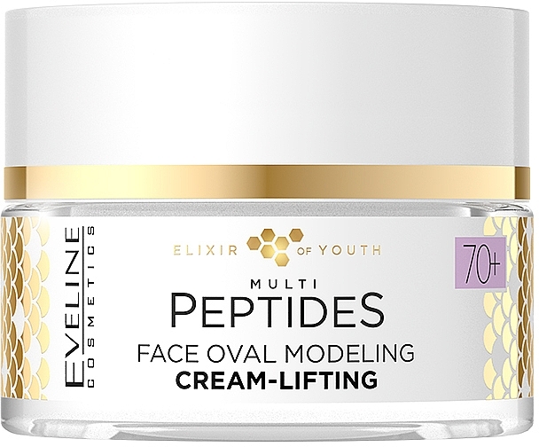 Lifting-Creme für die Modellierung der Gesichtskonturen - Eveline Cosmetics Elixir of Youth — Bild N1