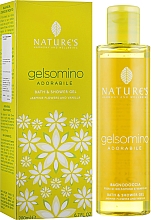 Düfte, Parfümerie und Kosmetik Dusch- und Badegel mit Jasmin und Vanille - Nature's Gelsomino Adorabile Bath & Shower Gel