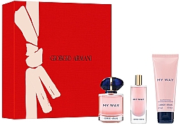 Düfte, Parfümerie und Kosmetik Giorgio Armani My Way - Duftset (Eau de Parfum 50ml + Eau de Parfum 15ml + Körperlotion 75ml) 