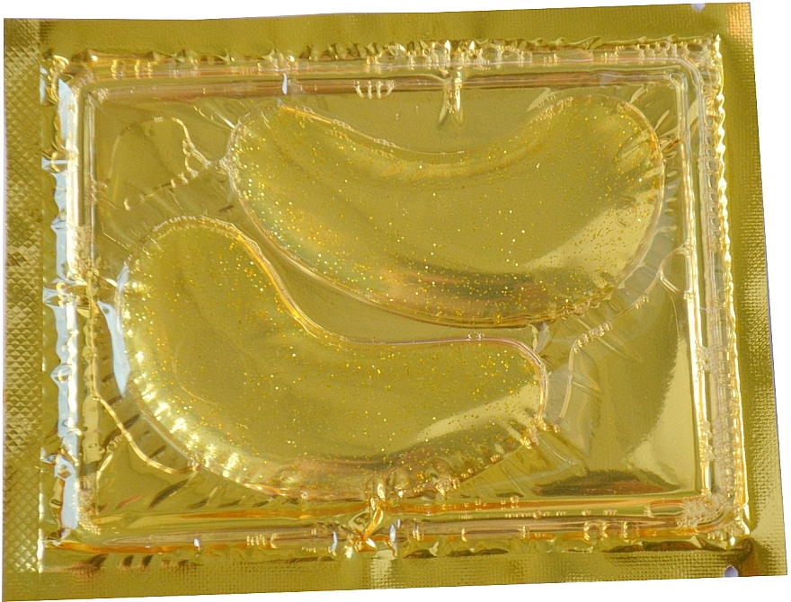 Aufhellende Hydrogel-Augenpatches - Eveline Cosmetics 24K Gold Illuminating Compress Hydrogel Eye Pads — Foto N2