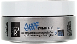 Modellierende Haarpaste für Männer Starker Halt - L'Oreal Professionnel Tecni.art Stiff Pommade 5 Force — Bild N2