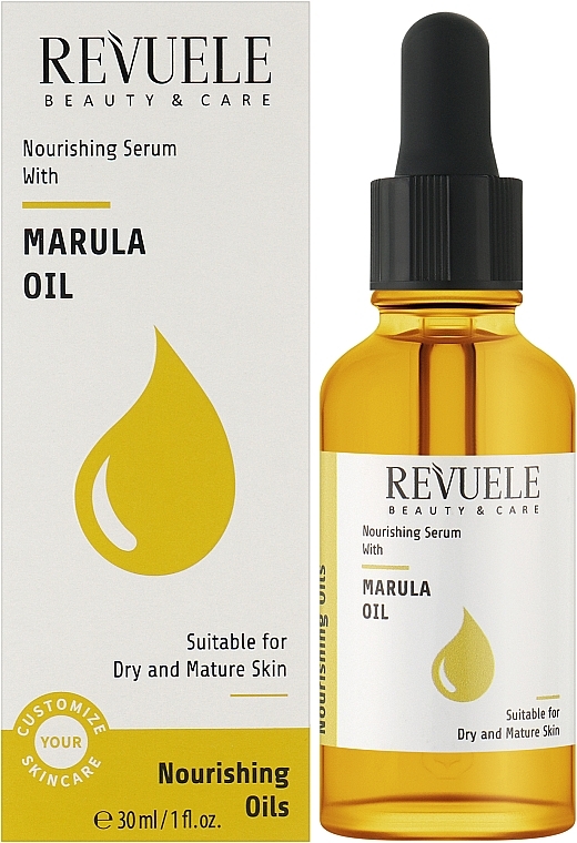 Nährendes Gesichtsserum mit Marulaöl für trockene und reife Haut - Revuele Nourishing Serum — Bild N2