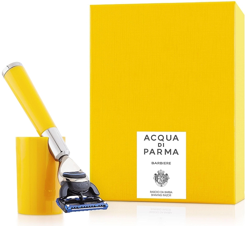 Rasierer gelb - Acqua di Parma Barbiere Fusion Shaver — Bild N1