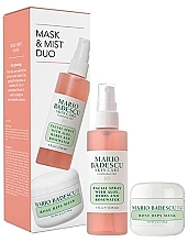 Düfte, Parfümerie und Kosmetik Gesichtspflegeset - Mario Badescu Rose Mask & Mist Duo Set (Gesichtsmaske 56g + Gesichtsspray 118ml)