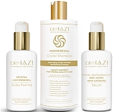 Düfte, Parfümerie und Kosmetik Haarpflegeset - Dr.Hazi Renewal Hair (Haarserum 100ml + Haarshampoo 200ml + Kopfhautpeeling 100ml)