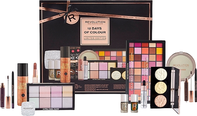 Adventskalender-Set 12 St. - Makeup Revolution 12 Days Of Colour Limited Edition — Bild N1