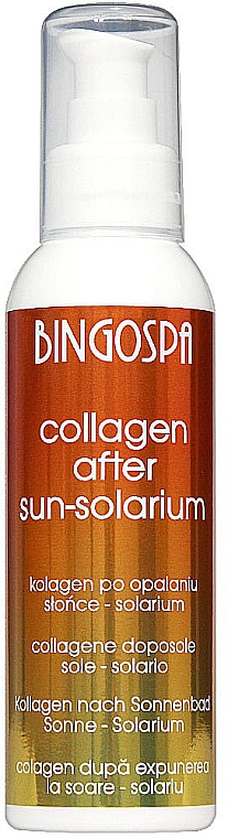 After Sun Kollagen mit Vitamin E, Aloe und Noni - BingoSpa Collagen — Foto N1