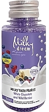 Düfte, Parfümerie und Kosmetik Badeperlen Weiße Schokolade und Waldbeeren - Milky Dream