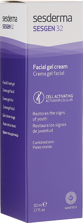 Verjüngendes Creme-Gel für das Gesicht - SesDerma Laboratories Sesgen 32 Ativador Celular Cream-Gel — Bild N1