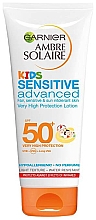 Düfte, Parfümerie und Kosmetik Sonnenschutzlotion für Kinder - Garnier Ambre Solaire Kids Sensitive Advanced Lotion SPF50+