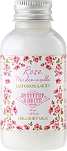 Düfte, Parfümerie und Kosmetik Körpermilch mit Sheabutter "Rose Mademoiselle" - Institut Karite Rose Mademoiselle Shea Body Milk (Mini)