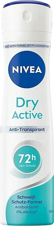 Deospray - NIVEA Dry Active Deodorant 72H — Bild N1