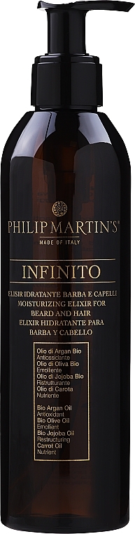 Feuchtigkeitselixier für Bart und Haar - Philip Martin's Moisturizing Elixir For Beard And Hair — Bild N1