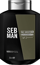 Düfte, Parfümerie und Kosmetik Feuchtigkeitsspendender Conditioner mit Guarana-Extrakt - Sebastian Professional Seb Man The Smoother