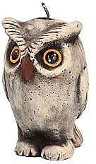 Dekorative Kerze Eule - Artman Owl Ø9 x H16 cm