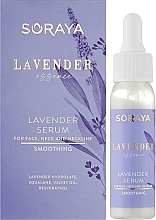 Glättendes Serum für Gesicht, Hals und Dekolleté mit Lavendelhydrolat und Squalan - Soraya Lavender Essence — Bild N2