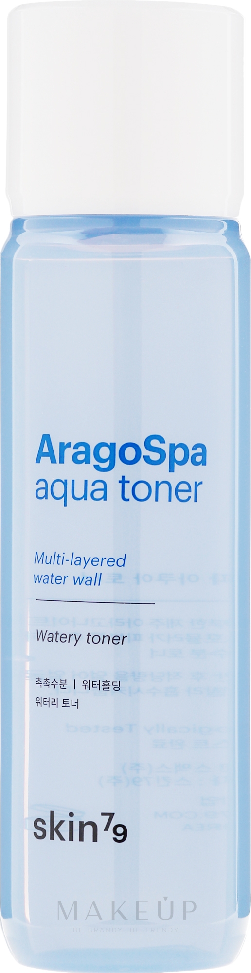 Feuchtigkeitsspendendes Gesichtstonikum - Skin79 Aragospa Aqua Toner — Bild 180 ml