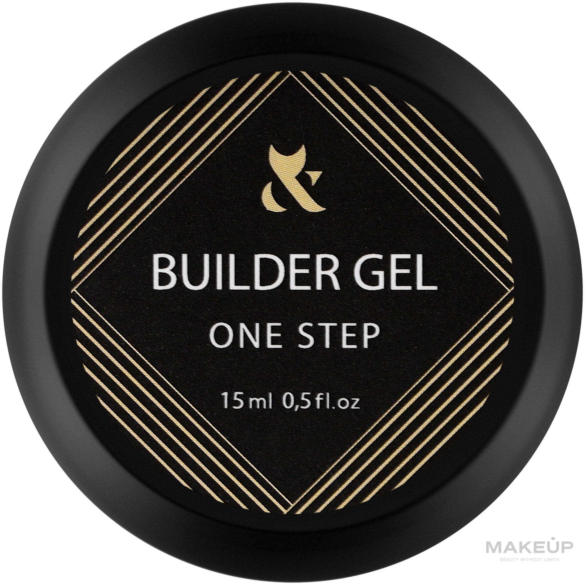 Aufbau-Nagelgel transparent - F.O.X Builder Gel Clear One Step — Bild 15 ml