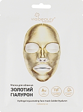 Düfte, Parfümerie und Kosmetik Hydrogel-Gesichtsmaske mit 24K Bio-Gold - Viabeauty Golden Collagen Face Mask