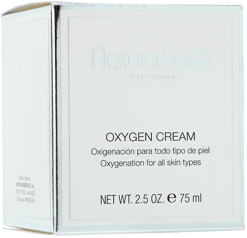 Revitalisierende und reinigende Gesichtscreme mit aktivem Sauerstoff - Natura Bisse Oxygen Cream — Bild N2