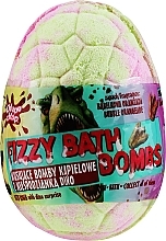 Düfte, Parfümerie und Kosmetik Badebombe Dino grün-rosa mit Orangeduft - Chlapu Chlap Dino Bubble Orangeade Fizzy Bath Bombs