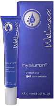 Düfte, Parfümerie und Kosmetik Konzentrat-Gel für die Haut um die Augen - Wellmaxx Hyaluron? Perfect Eye Gel Concentrate