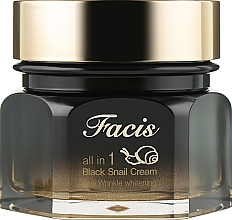 Revitalisierende Creme-Essenz mit schwarzem Schneckenschleim - Facis All-In-One Black Snail Cream — Bild N2