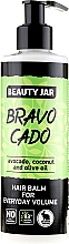 Düfte, Parfümerie und Kosmetik Volume Conditioner für täglichen Gebrauch mit Avocado, Kokos und Olivenöl - Beauty Jar Hair Balm For Everyday Volume