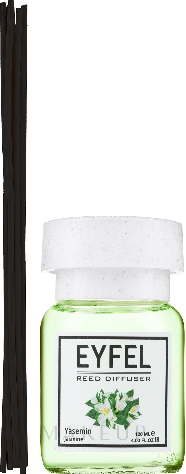 Raumerfrischer Jasmine - Eyfel Perfume Jasmine Reed Diffuser  — Bild 120 ml