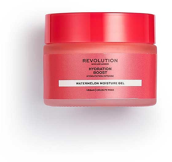 Feuchtigkeitsspendendes Creme-Gel für das Gesicht mit Wassermelone - Revolution Skincare Watermelon Moisture Gel Hydration Boost — Bild N1