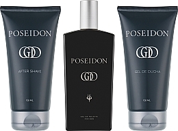Instituto Espanol Poseidon God - Duftset (Eau de Toilette 150ml + Duschgel 150ml + After Shave Balsam 150ml) — Bild N2