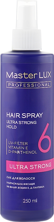 Haarspray mit ultrastarkem Halt - Master LUX Professional Ultra Strong Hair Spray — Bild N1