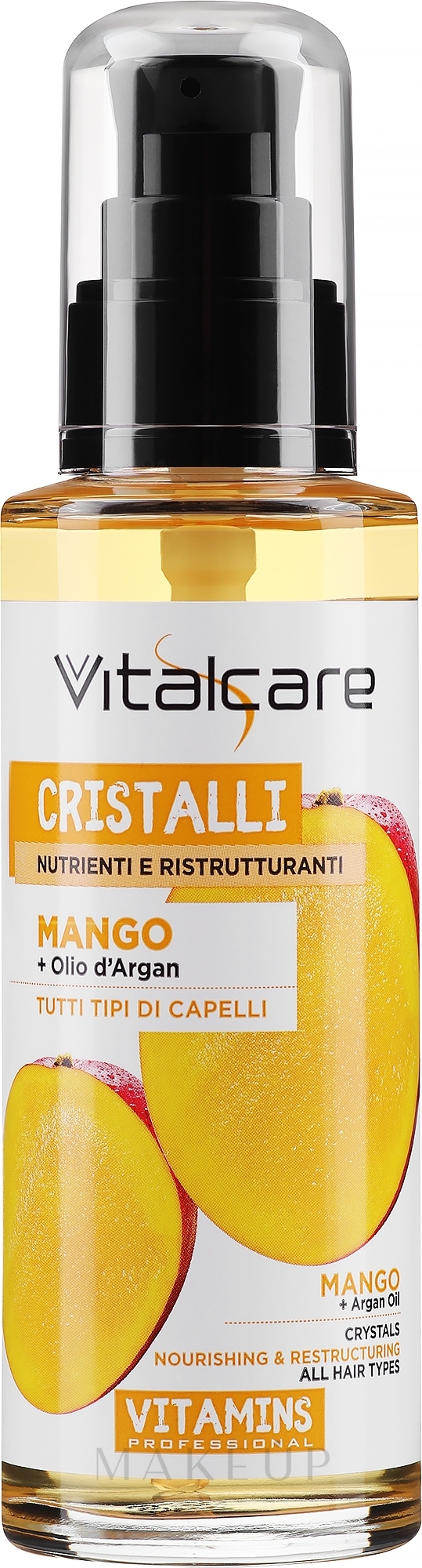 Flüssigkristalle für das Haar mit Mango- und Arganöl - Vitalcare Professional Vitamins Liquid Crystals — Bild 100 ml