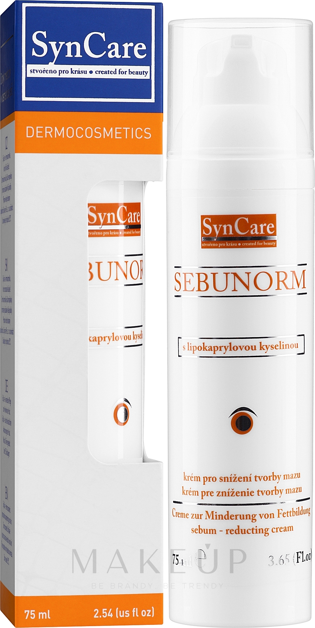 Gesichtscreme - SynCare Sebunorm Reducting Cream — Bild 75 ml