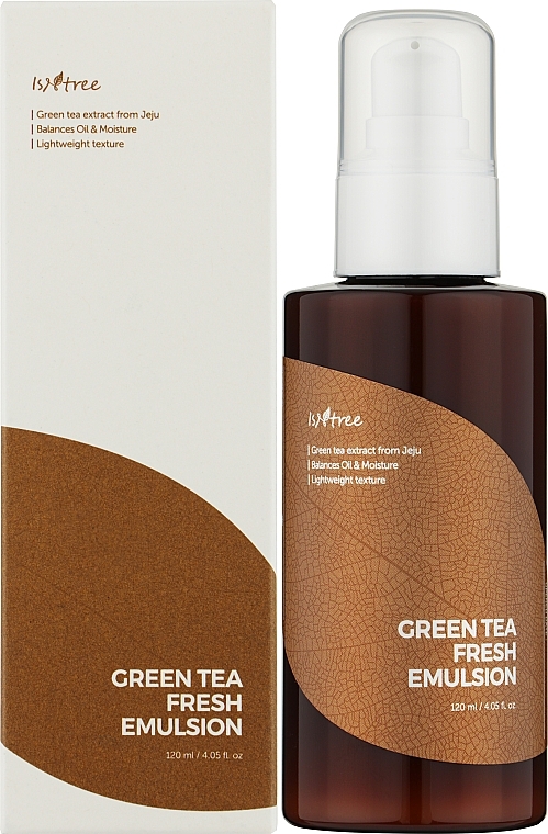 Erfrischende Gesichtsemulsion mit grünem Tee - IsNtree Green Tea Fresh Emulsion — Bild N2