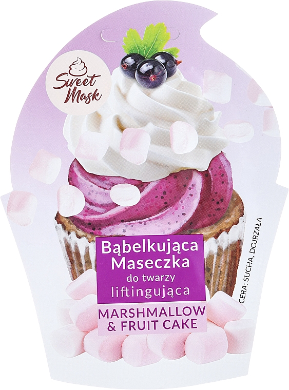 Straffende Gesichtsmaske - Marion Sweet Mask Marshmallow & Fruit Cake