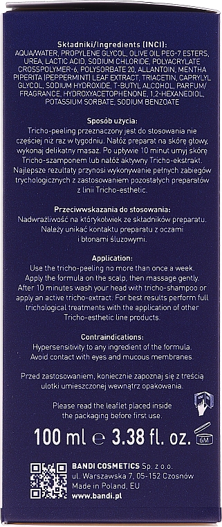 Reinigungspeeling für die Kopfhaut - Bandi Professional Tricho Esthetic Tricho-Peeling Scalp Cleansing — Bild N4