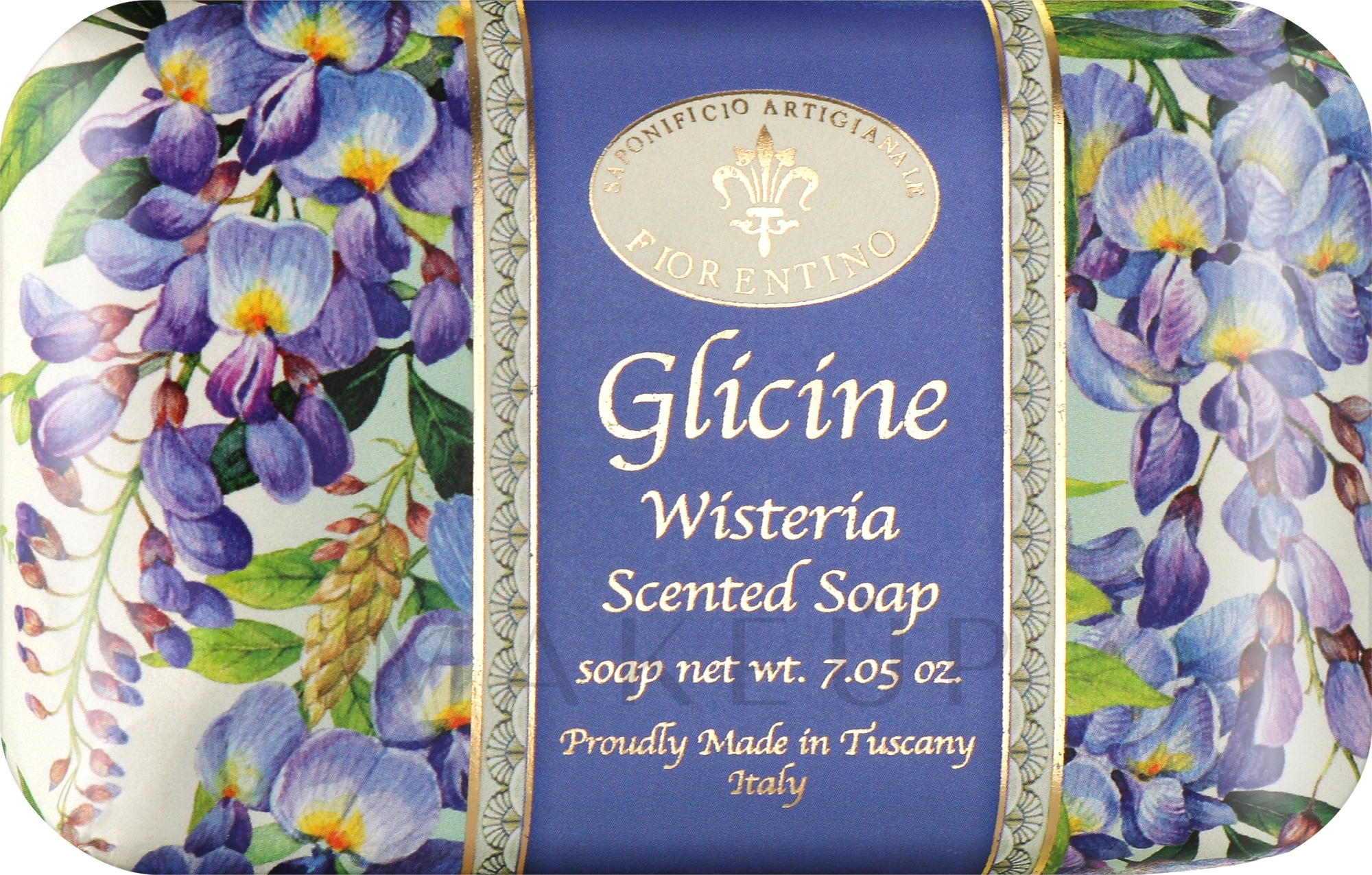 Seife Glyzinie - Saponificio Artigianale Fiorentino Glicynia — Bild 200 g