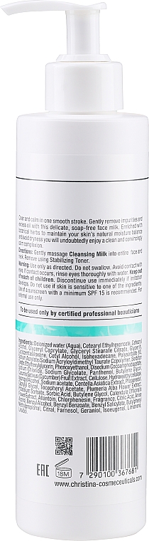 Sanfte Gesichtsreinigungsmilch - Christina Unstress Gentle Cleansing Milk — Bild N2