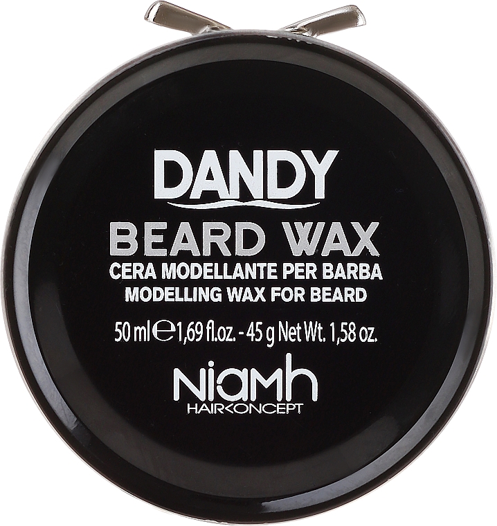 Modellierwachs für Bart und Schnurrbart - Niamh Hairconcept Dandy Beard Wax Modelling — Bild N1