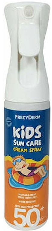 Sonnenschutz-Cremespray für Kinder - Frezyderm Kids Sun Care Cream Spray Water Resistant SPF50+  — Bild N1