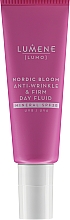 Düfte, Parfümerie und Kosmetik Straffendes Anti-Falten Gesichtsfluid für den Tag SPF 30 - Lumene Lumo Nordic Bloom Anti-Wrinkle & Firm Day Fluid Mineral SPF30