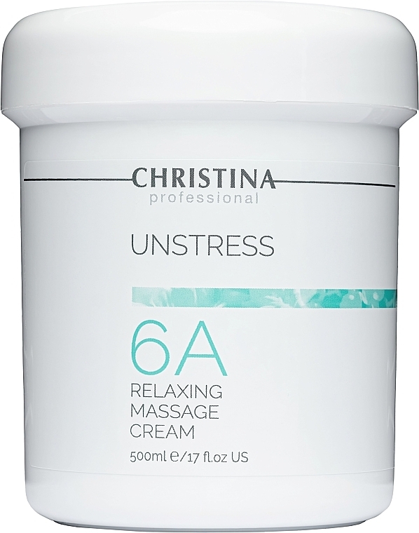 Entspannende Massagecreme für den Körper 6a - Christina Unstress Step 6a Relaxing Massage Cream — Bild N1