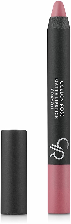 Lippenstift Lipliner - Golden Rose Matte Lipstick Crayon — Bild N1