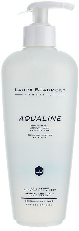 Make-up Entferner mit Vitaminen A, E, F, Extrakt aus Aloe Vera und Kastanie - Laura Beaumont Aqualine — Bild N1