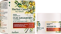 Regenerierende Gesichtscreme mit Arganöl - Farmona Herbal Care Regenerating Cream — Bild N2