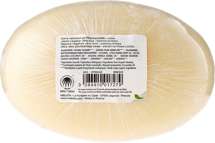 Seife mit Kokos- und Arganöl - Melvita Extra-Rich Soap — Bild N2